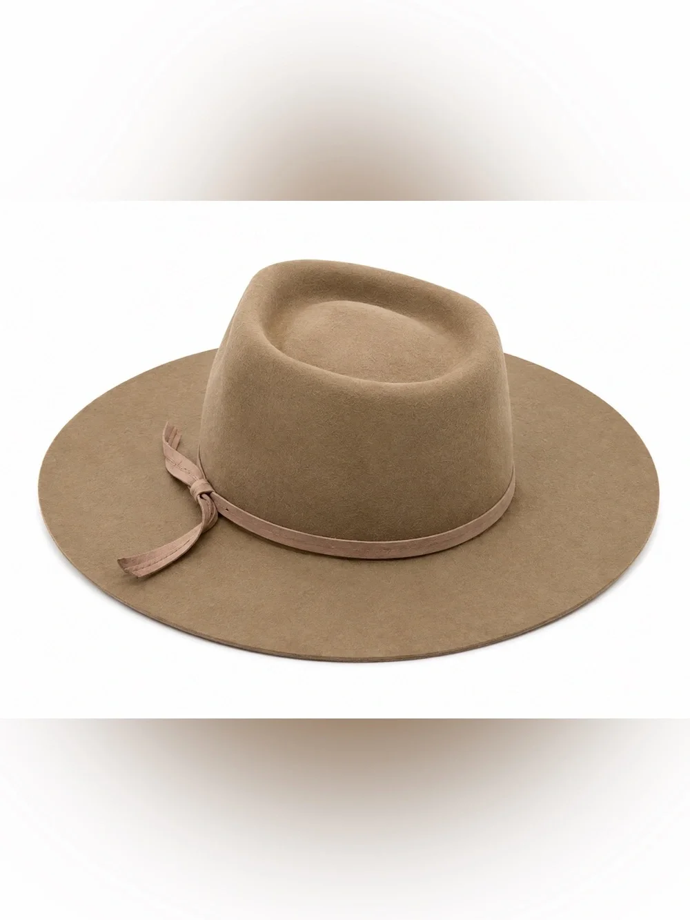 Lack of Color Wide-Brim Rancher Hat - Taupe